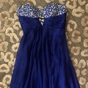Deep Blue Dress